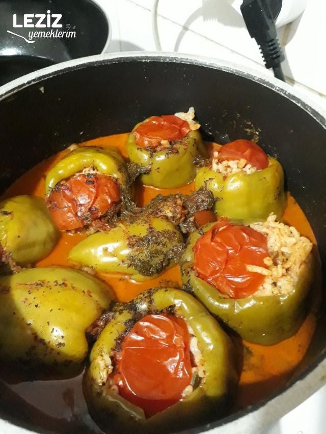 Kıymalı Biber Dolması Tarifi