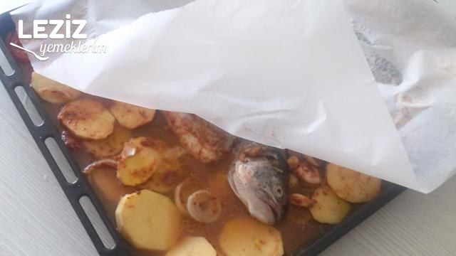 Fırında Tahinli Alabalık