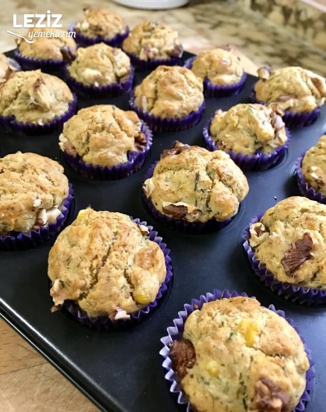 Havuçlu Cevizli Tuzlu Kek