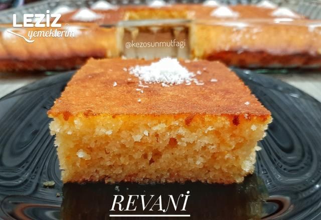 Portakallı Revani Yapımı