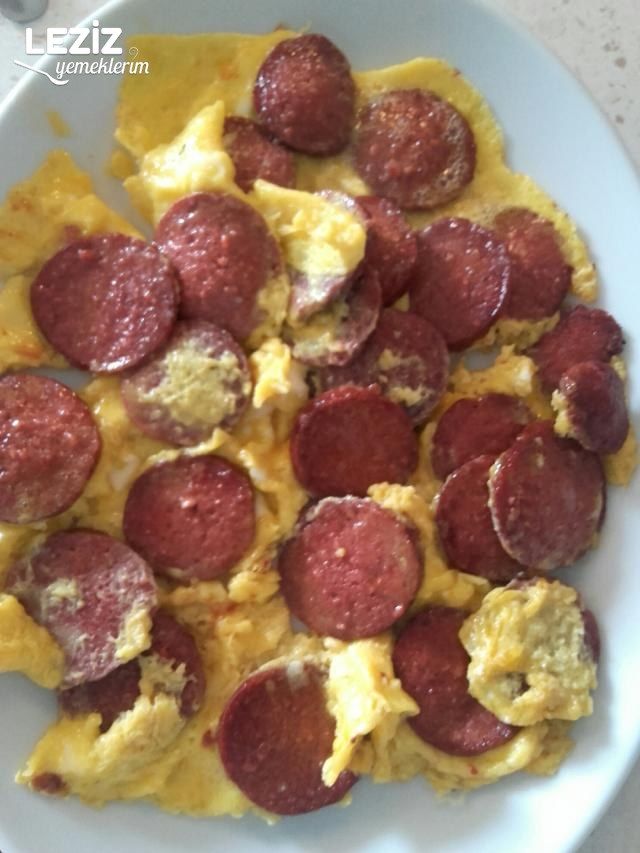Sucuklu Yumurta Yapılışı