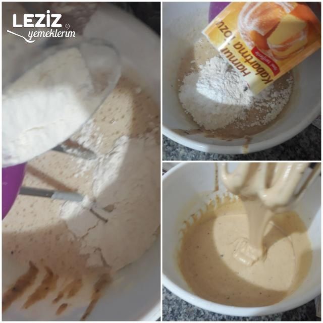 Tahin Soslu Tart Kek