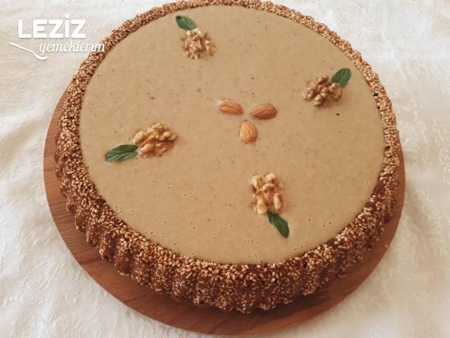 Tahin Soslu Tart Kek