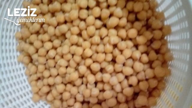 Düdüklüde Etli Nohut Yemeği
