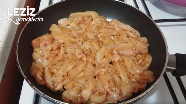 Tavuk Fajita Yapımı
