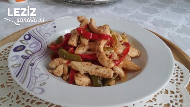 Tavuk Fajita Yapımı