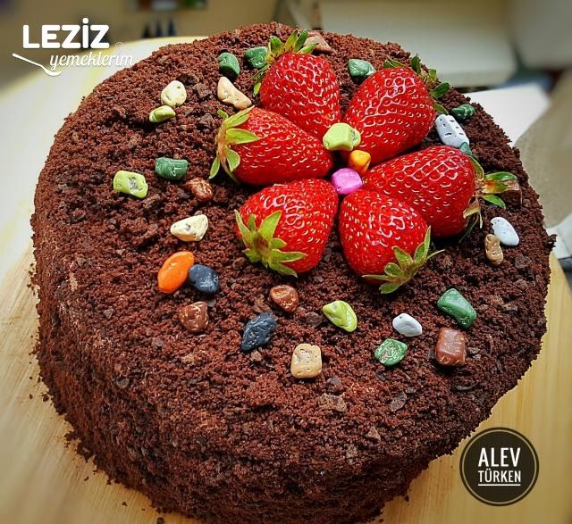 Muhteşem Sünger Köstebek Yaş Pasta (Aşama Aşama)