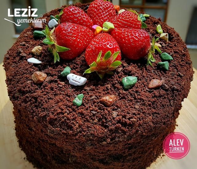 Muhteşem Sünger Köstebek Yaş Pasta (Aşama Aşama)