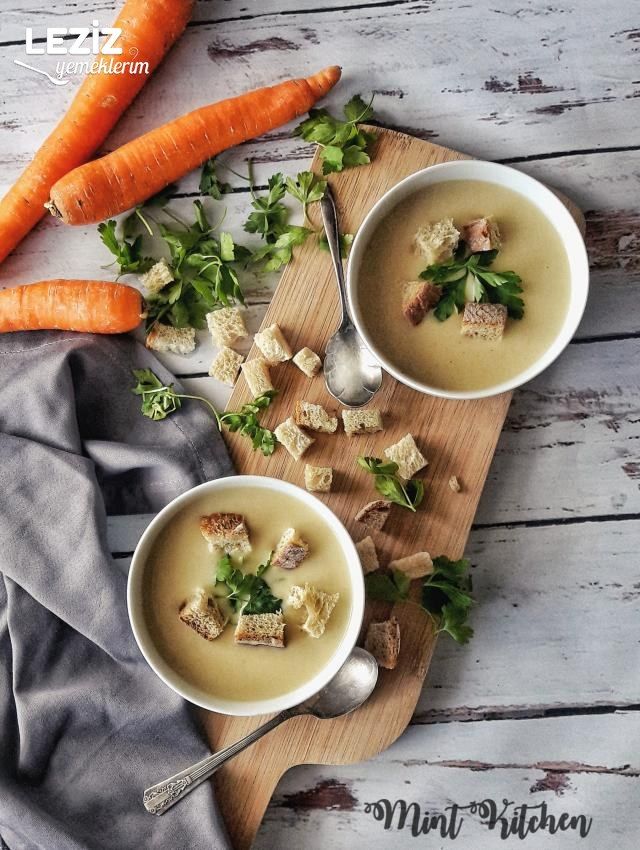 Sütlü Karnıbahar Çorbası