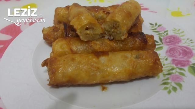 Hazır Yufka İle Kadayıf Sarması
