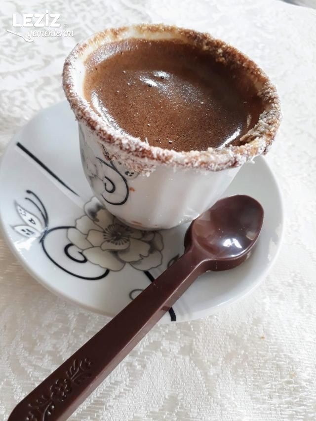 Susuz Pişen Kahve Tarifi (Maden Sulu+nutellalı)