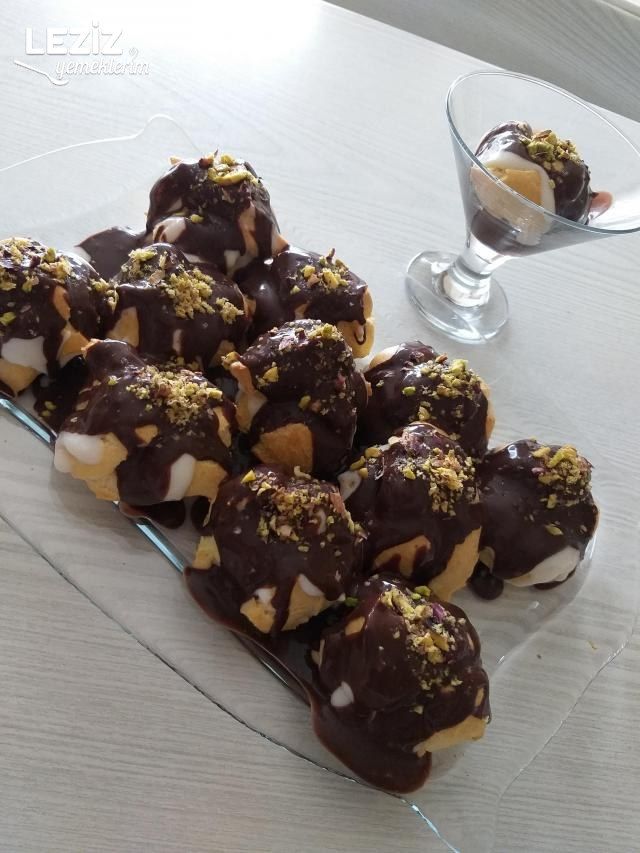 Pastane Usulü Profiterol Tarifi, Profiterol Nasıl Yapılır - Leziz ...