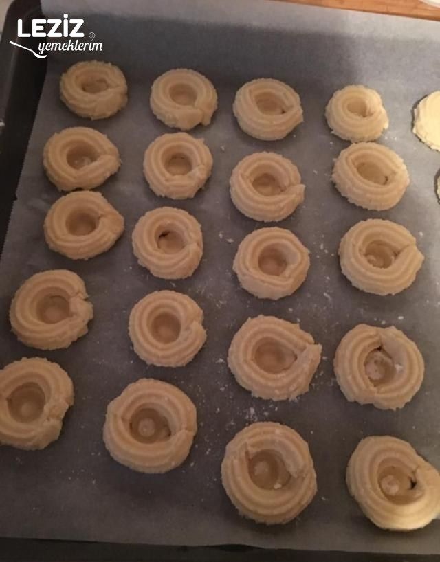 Kıyır Kıyır Dolgulu Kurabiye