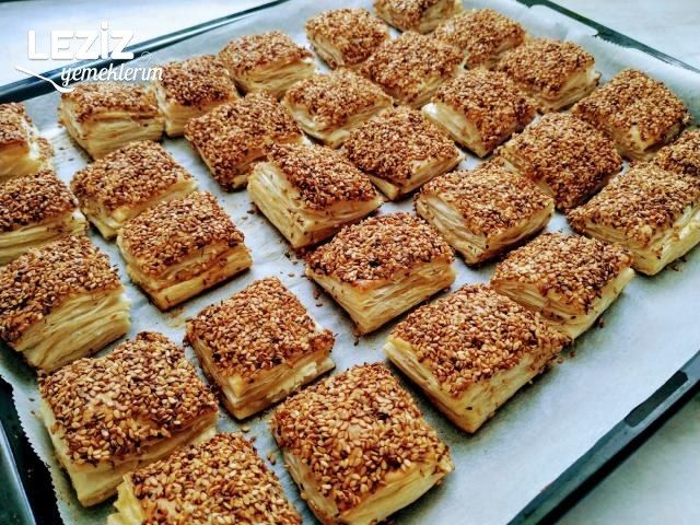 Simit Tadında Milföy Börek Tarifi