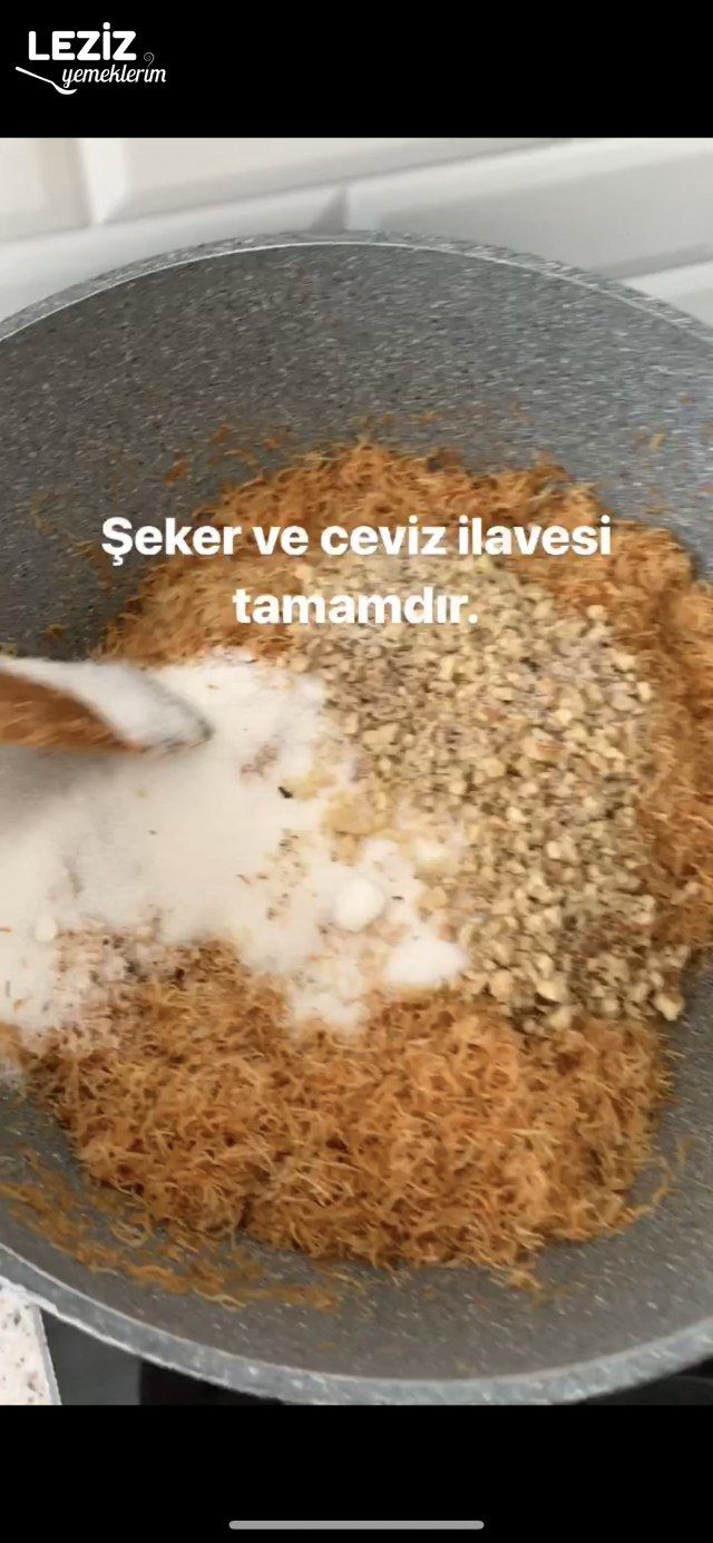Muhallebili Kadayıf Nasıl Yapılmalı?
