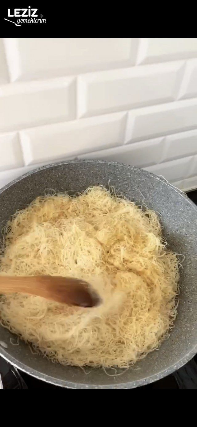 Muhallebili Kadayıf Nasıl Yapılmalı?