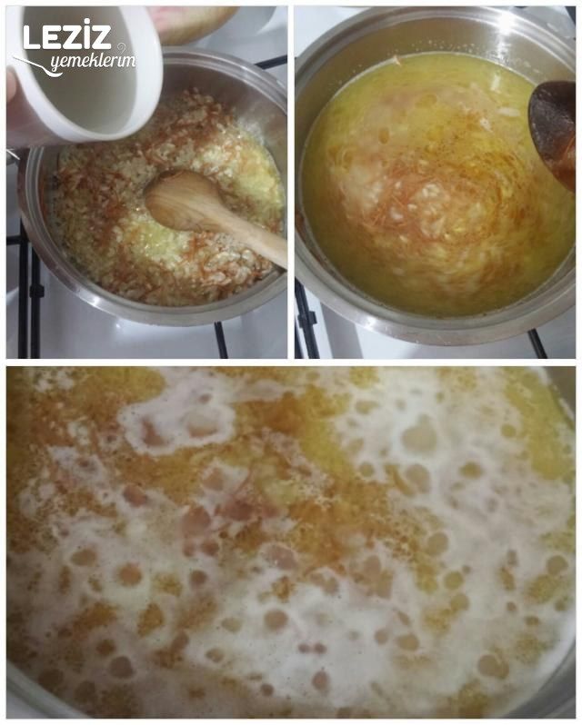 Tane Tane Şehriyeli Pirinç Pilavı