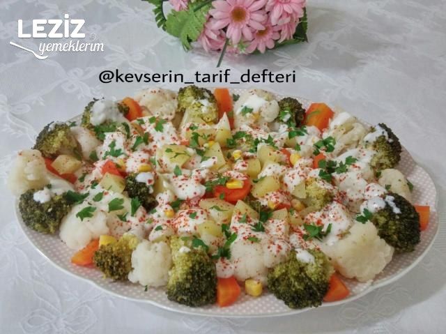 Nefis Karışık Sebze Yoğurtlaması