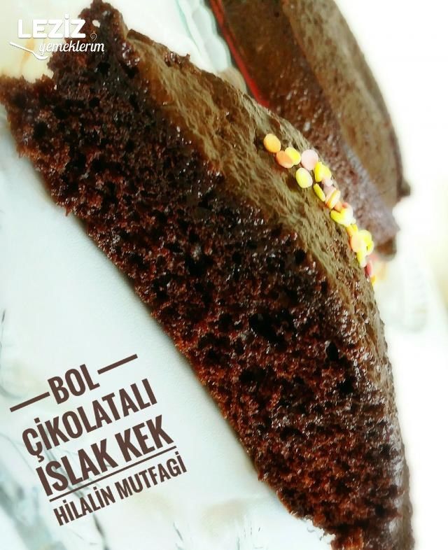 Nefis Bol Çikolatalı Islak Kek