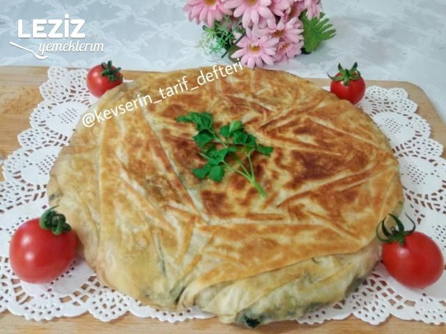 Nefis Kıymalı Ispanaklı Börek