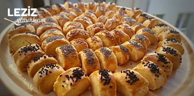 Kıyır Kıyır Sirkeli Pastane Kurabiyesi (82 Adet)