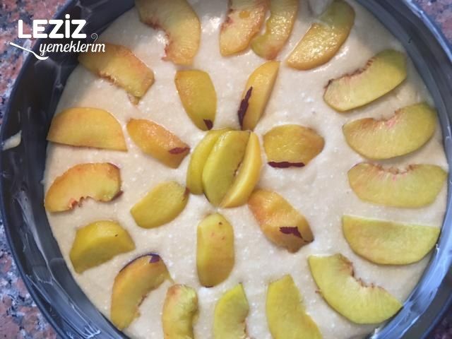 Şeftalili Pamuk Kek