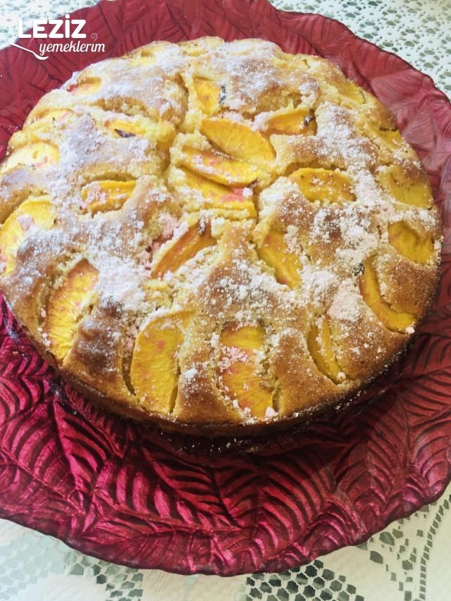 Şeftalili Pamuk Kek