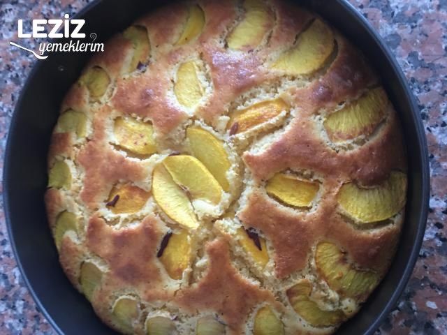 Şeftalili Pamuk Kek