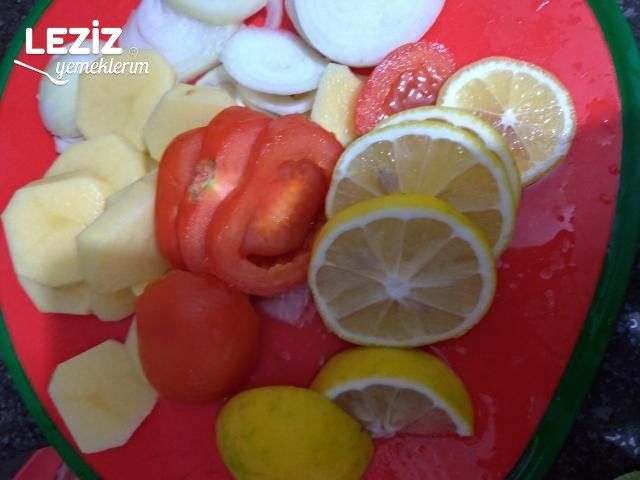 Fırında Patatesli Palamut