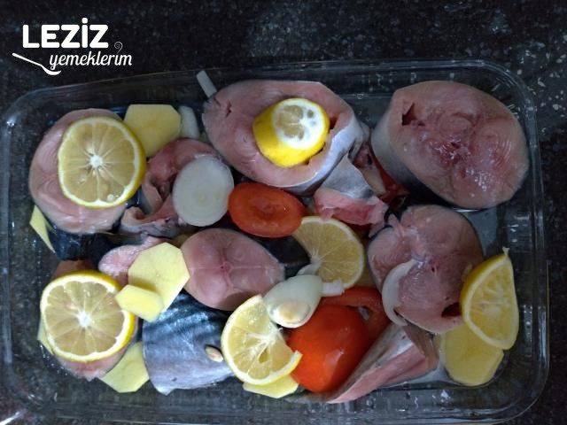 Fırında Patatesli Palamut