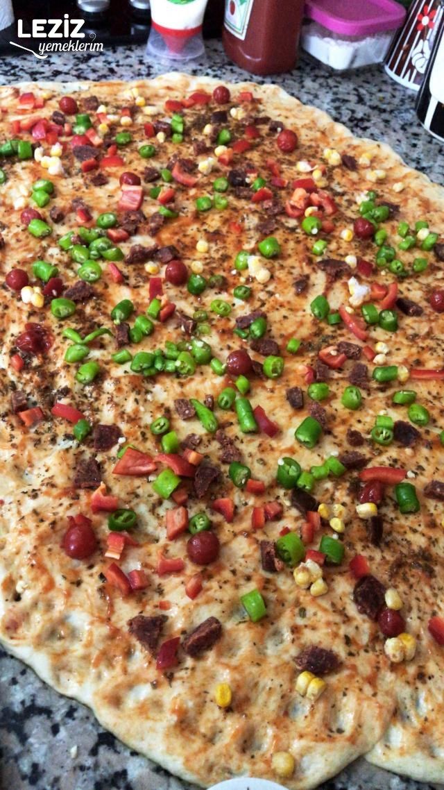 Muffin Kalıbında Pizza