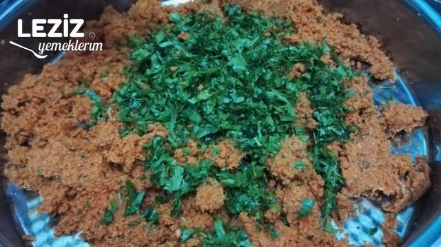 Antep Usulü Yağlı Köfte