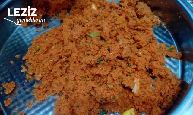 Antep Usulü Yağlı Köfte