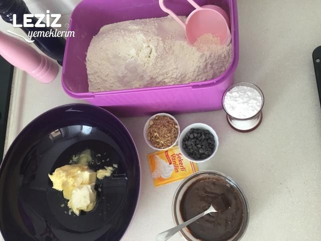 Çikolata Soslu Kurabiye