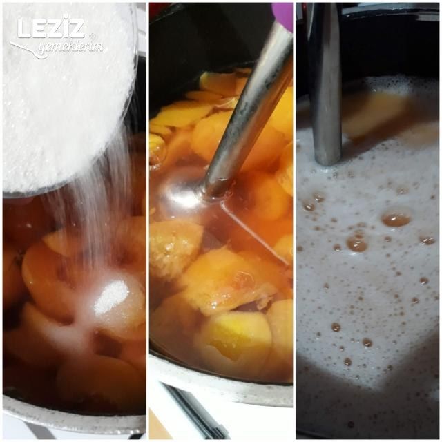 Nefis Ev Yapımı Şeftali Suyu Tarifi