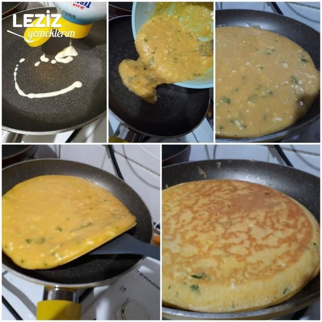Kahvaltıya Börek Tadında Omlet