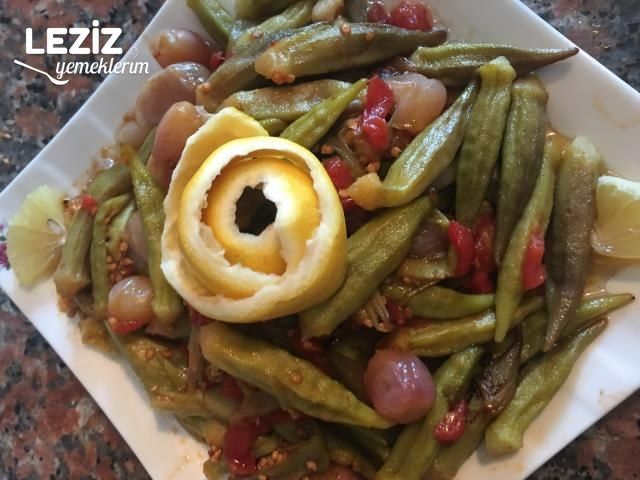 Zeytinyağlı Bamya Yapımı