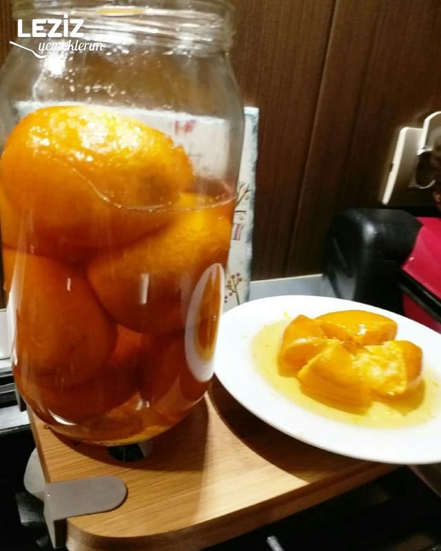 Mandalina Reçeli Yapılışı