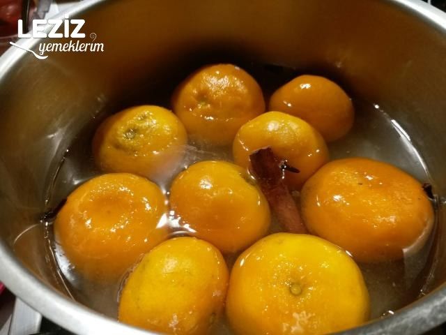 Mandalina Reçeli Yapılışı