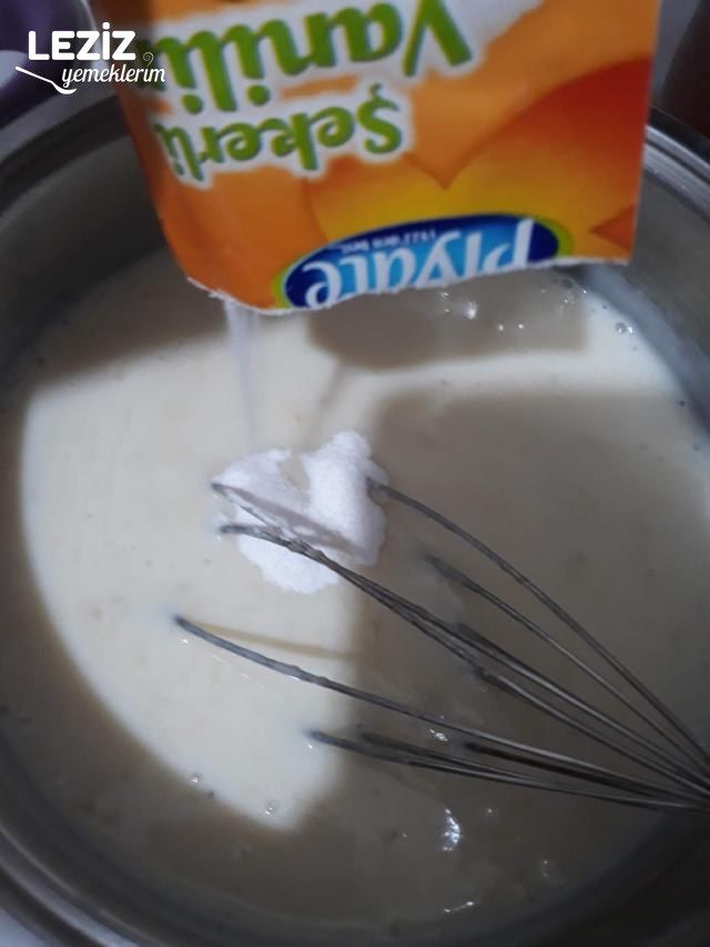 Ev Yapımı Muzlu Puding Tarifi Leziz Yemeklerim