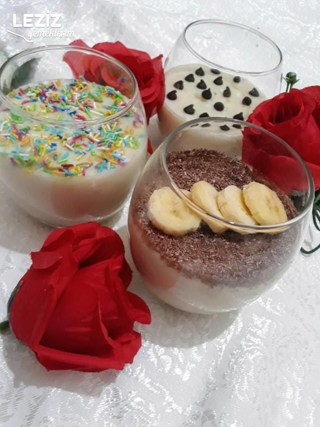 ev yapımı puding tarifi