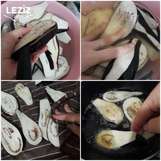 Porsiyonluk Güveçlerde Patlıcan Perdeli Kavurmalı Pilav