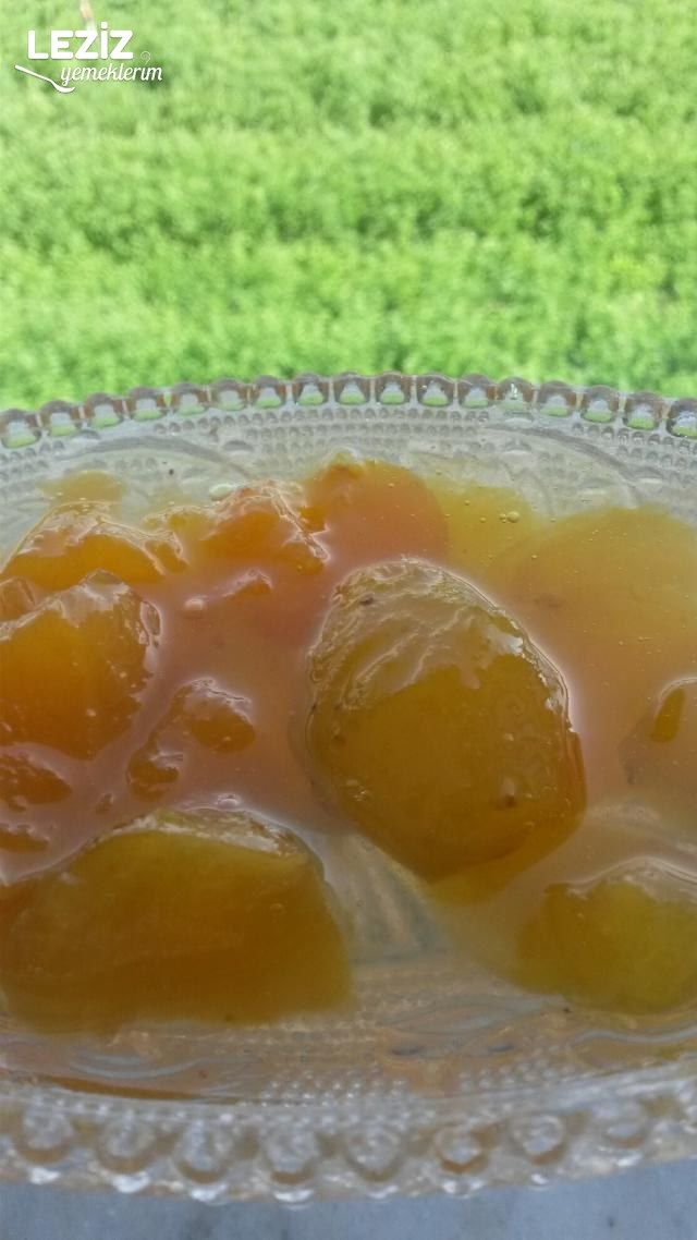 Güneşte Kayısı Reçeli ( Çok Pratik)