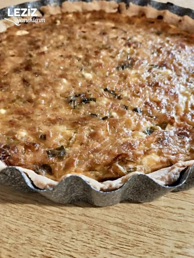 Pırasa Havuç Ve Peynirli Kiş