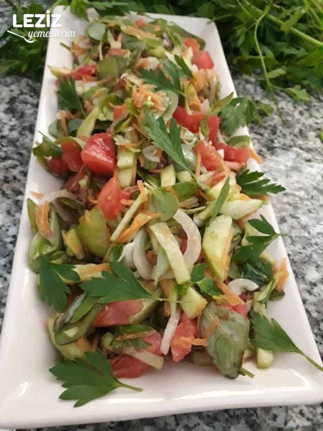 Semizotlu Renkli Salata