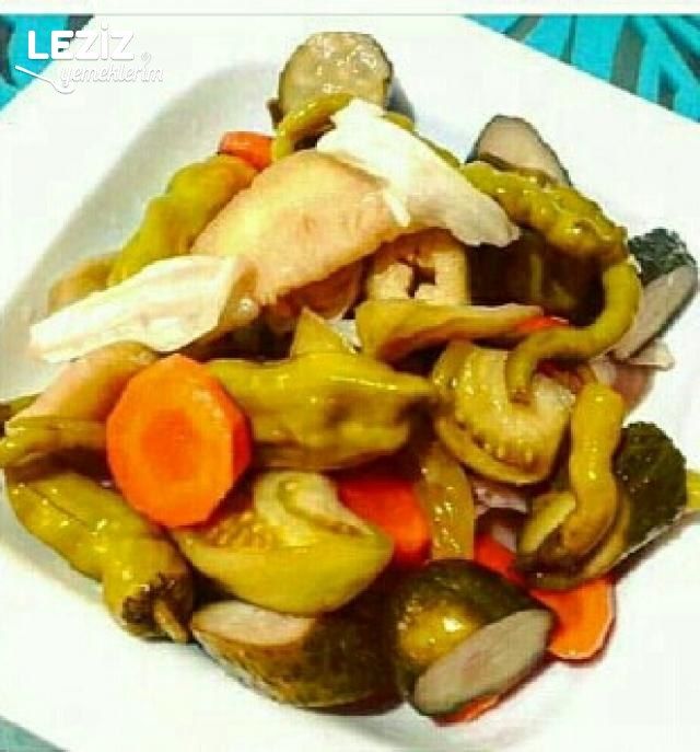 Kaynar Suyla Kışlık Turşu Tarifi