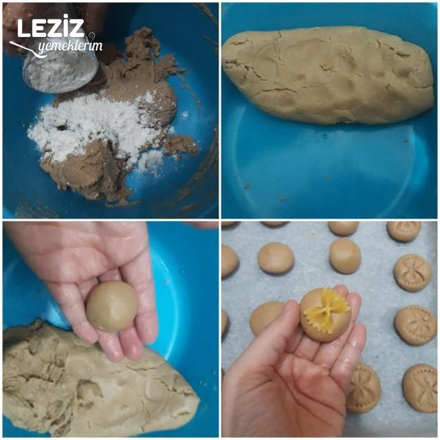 Kavrulmuş Unlu Fiyonk Kurabiye