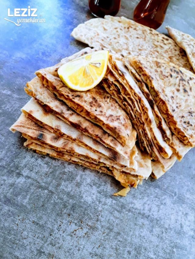 Karışık Sebzeli El Açması Gözleme