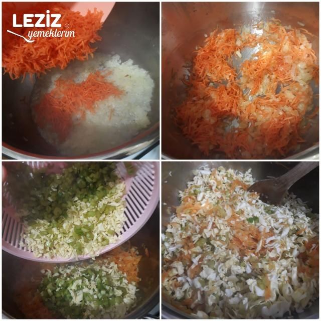 Karışık Sebzeli El Açması Gözleme