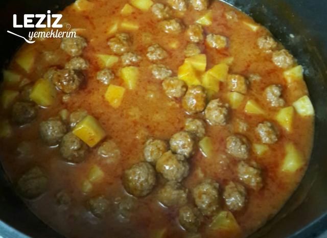 Patatesli Sulu Köfte Nasıl Yapılır